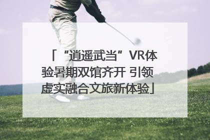 “逍遥武当”VR体验暑期双馆齐开 引领虚实融合文旅新体验