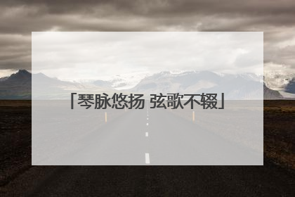 琴脉悠扬 弦歌不辍