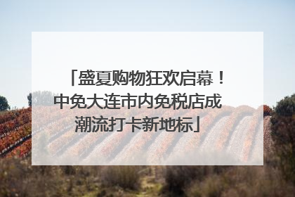 盛夏购物狂欢启幕！中免大连市内免税店成潮流打卡新地标