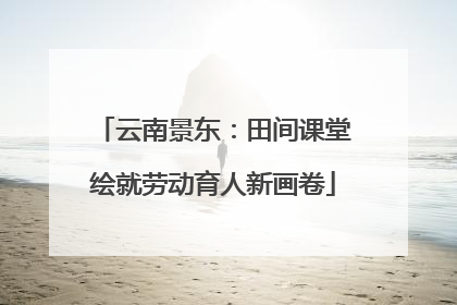 云南景东：田间课堂绘就劳动育人新画卷