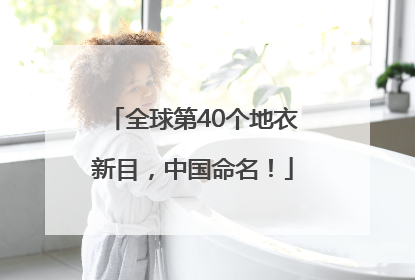 全球第40个地衣新目，中国命名！