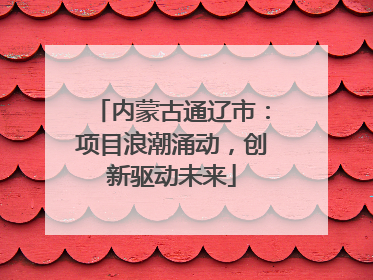 内蒙古通辽市：项目浪潮涌动，创新驱动未来