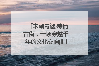 宋潮奇遇·粽情古街：一场穿越千年的文化交响曲