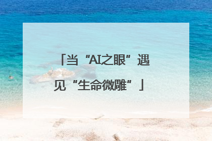 当“AI之眼”遇见“生命微雕”