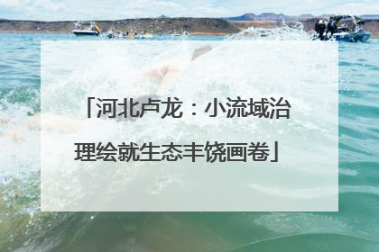 河北卢龙：小流域治理绘就生态丰饶画卷