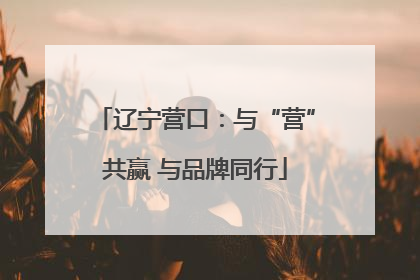 辽宁营口：与“营”共赢 与品牌同行