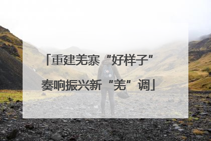 重建羌寨“好样子” 奏响振兴新“羌”调