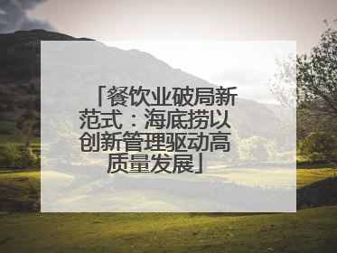餐饮业破局新范式：海底捞以创新管理驱动高质量发展