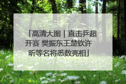 高清大图｜直击乒超开赛 樊振东王楚钦许昕等名将悉数亮相