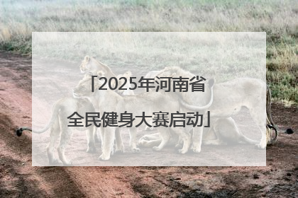 2025年河南省全民健身大赛启动